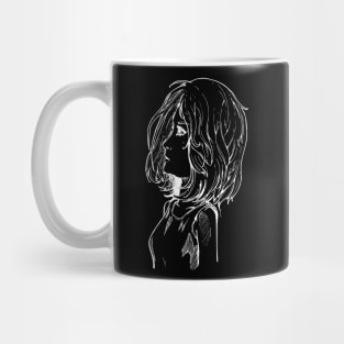 Portrait line art Mug